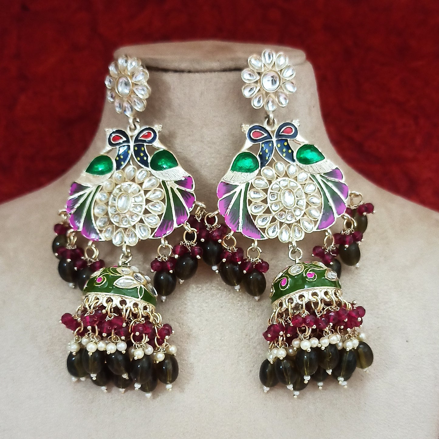 Farah-Green-Jhumki