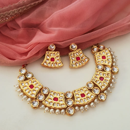 Janujaa-Kundan Set