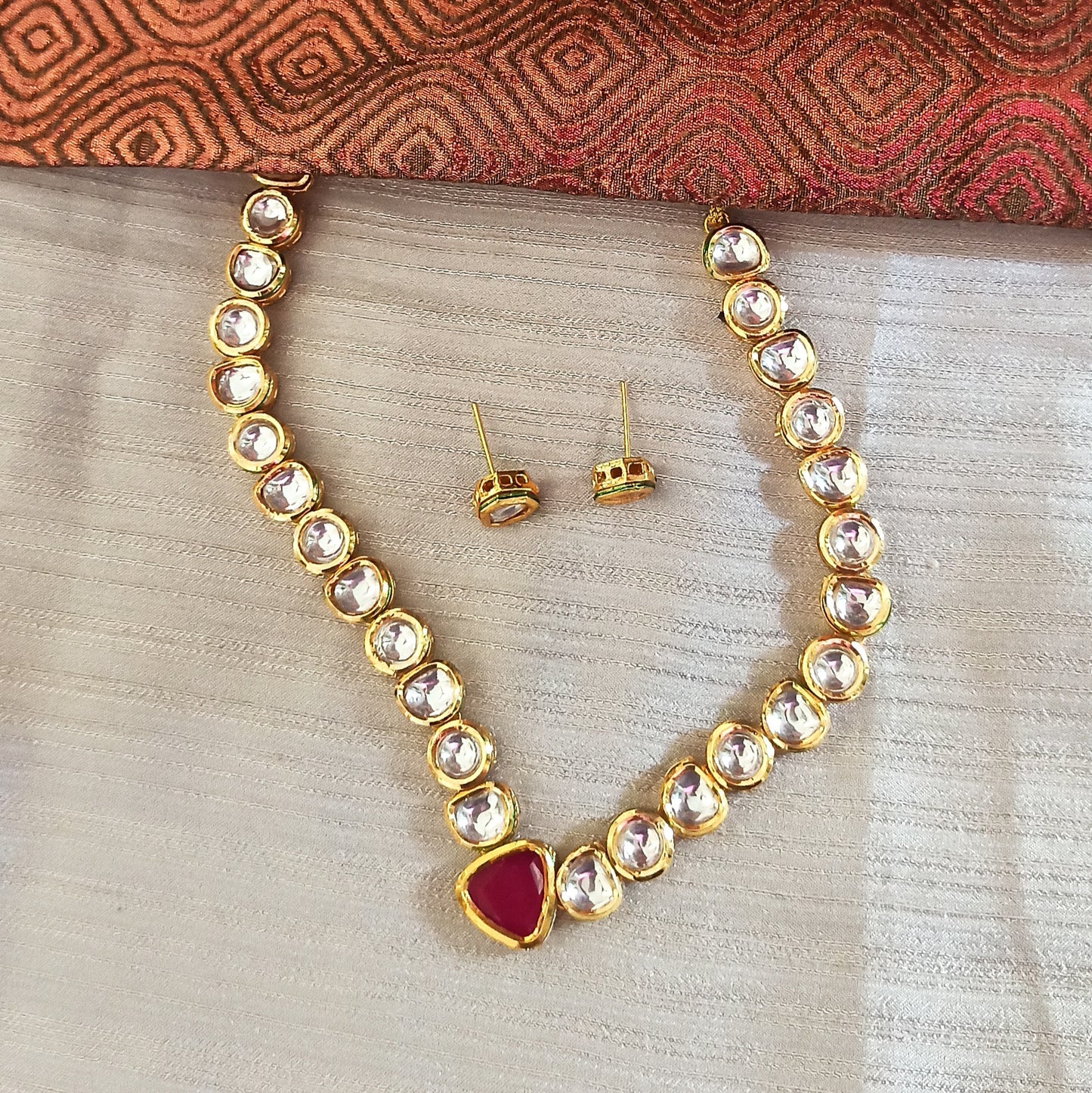 Leena - Kundan Set