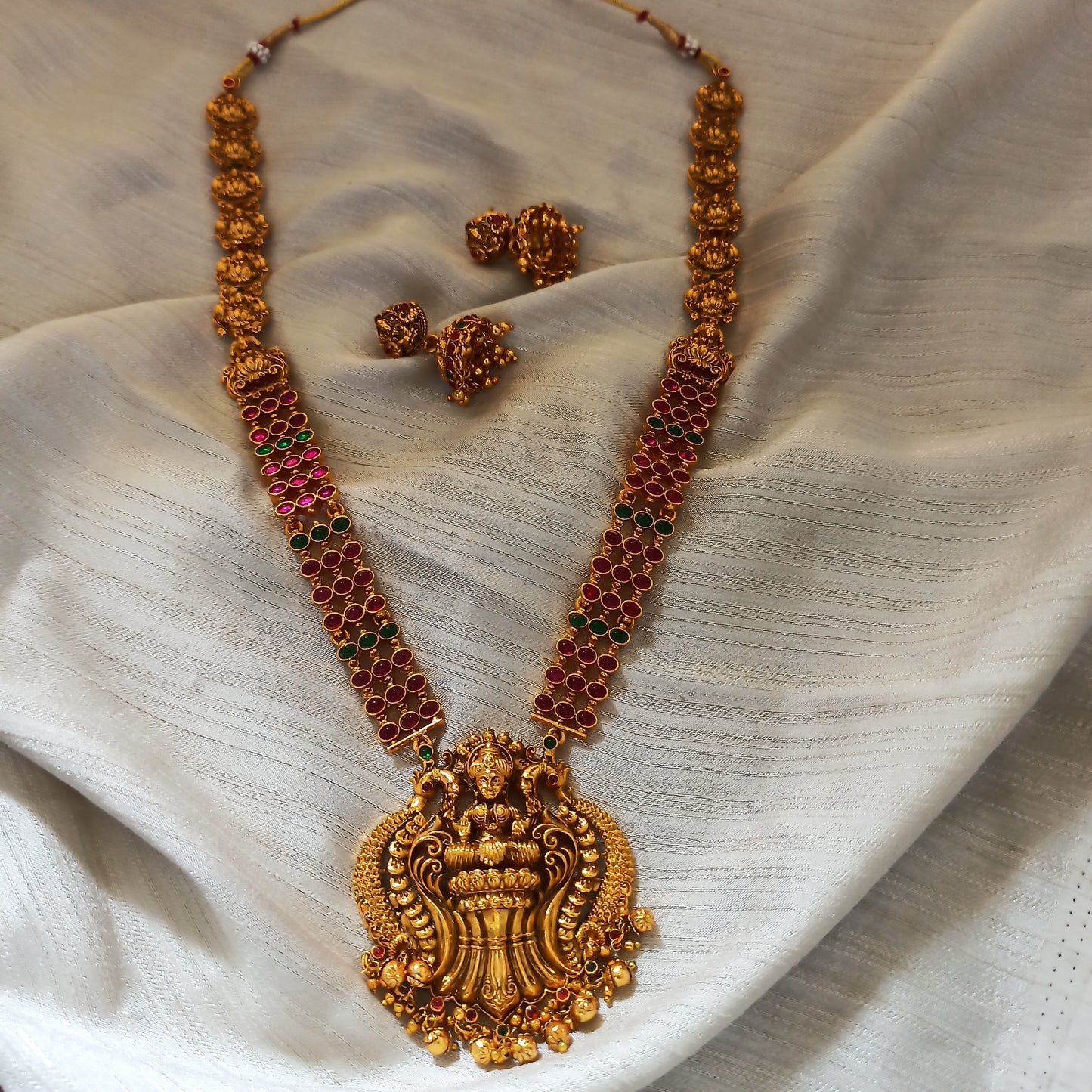 Sunaina Temple Long Necklace