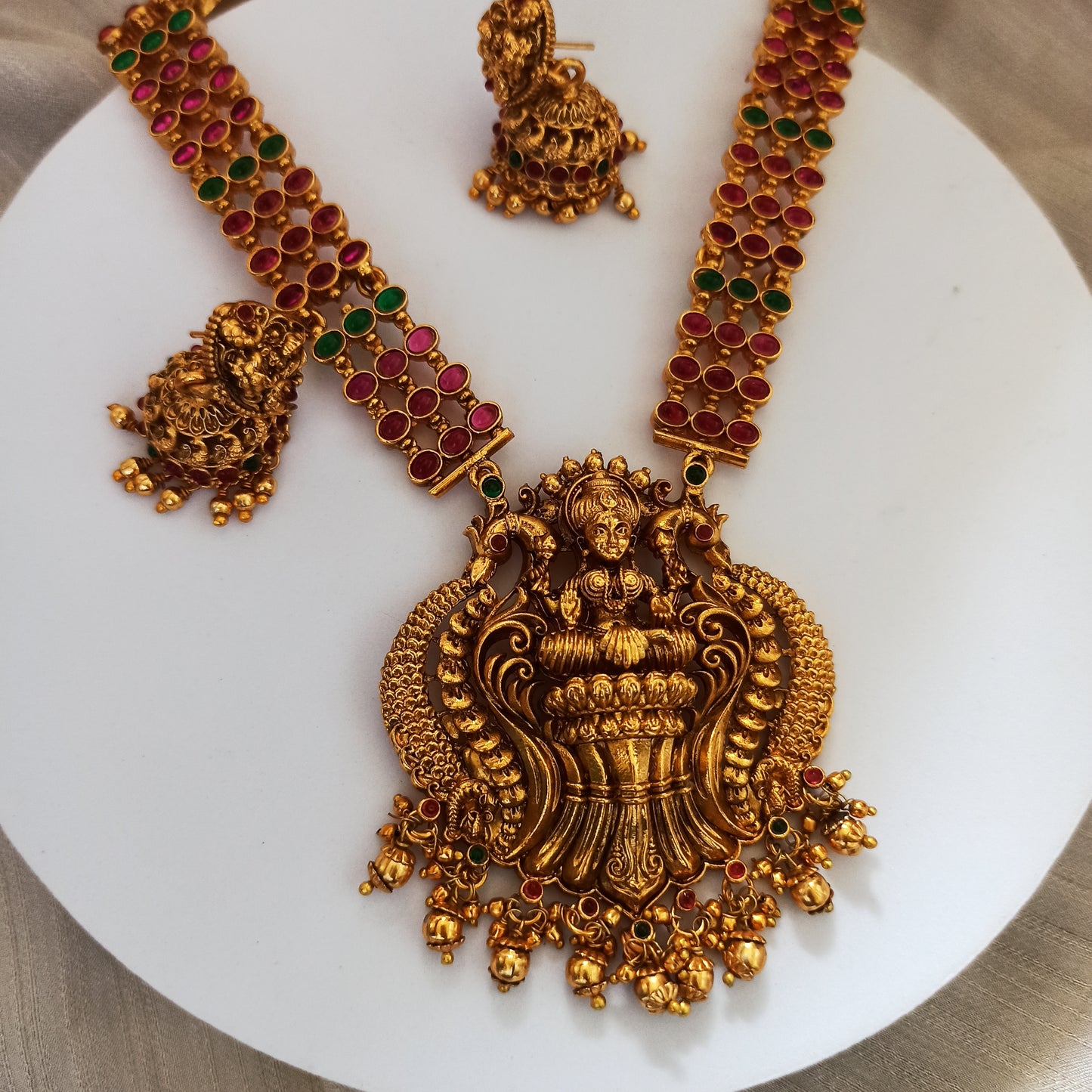 Sunaina Temple Long Necklace