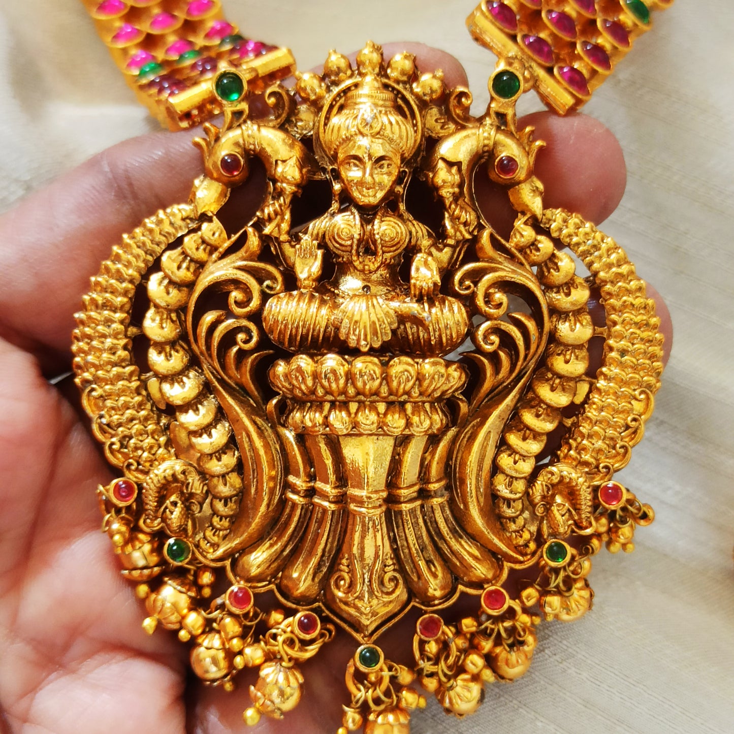 Sunaina Temple Long Necklace