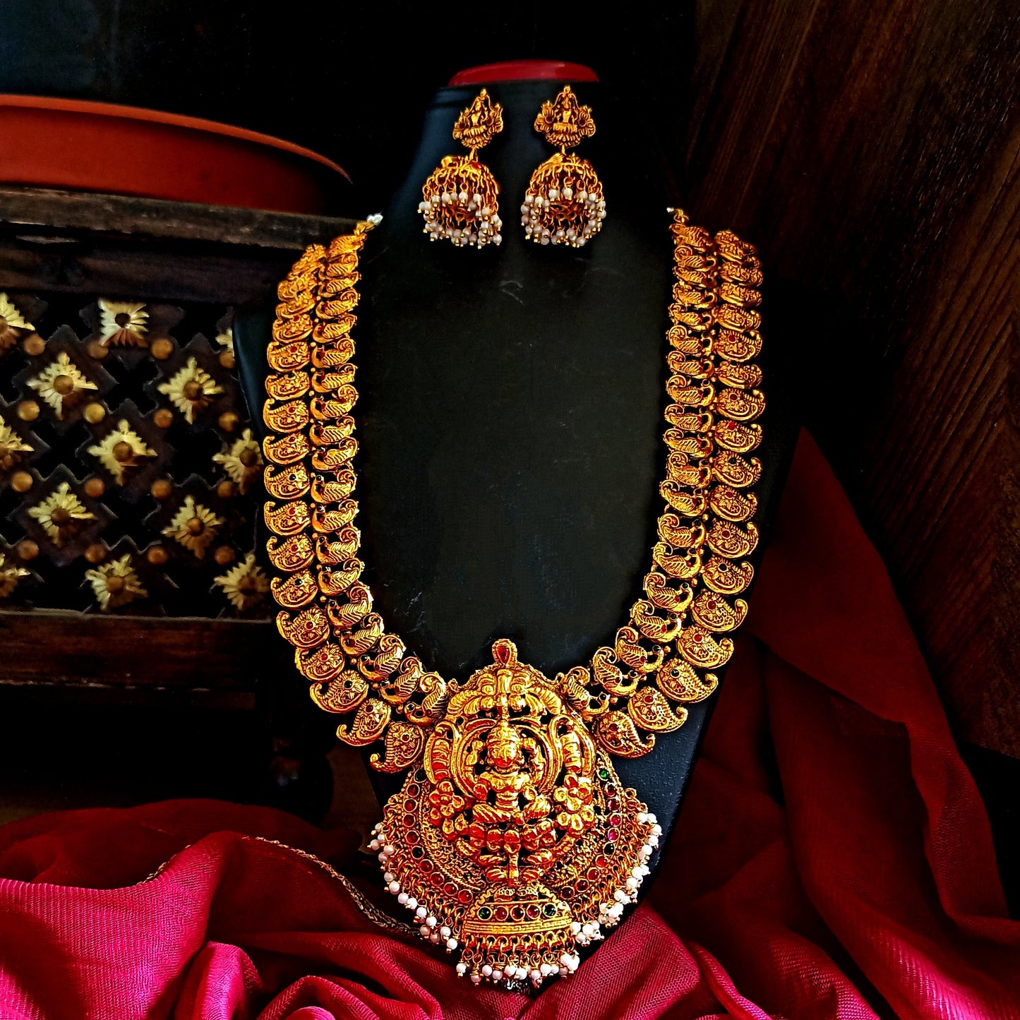 Temple 3 Rakshika Temple Long Necklace