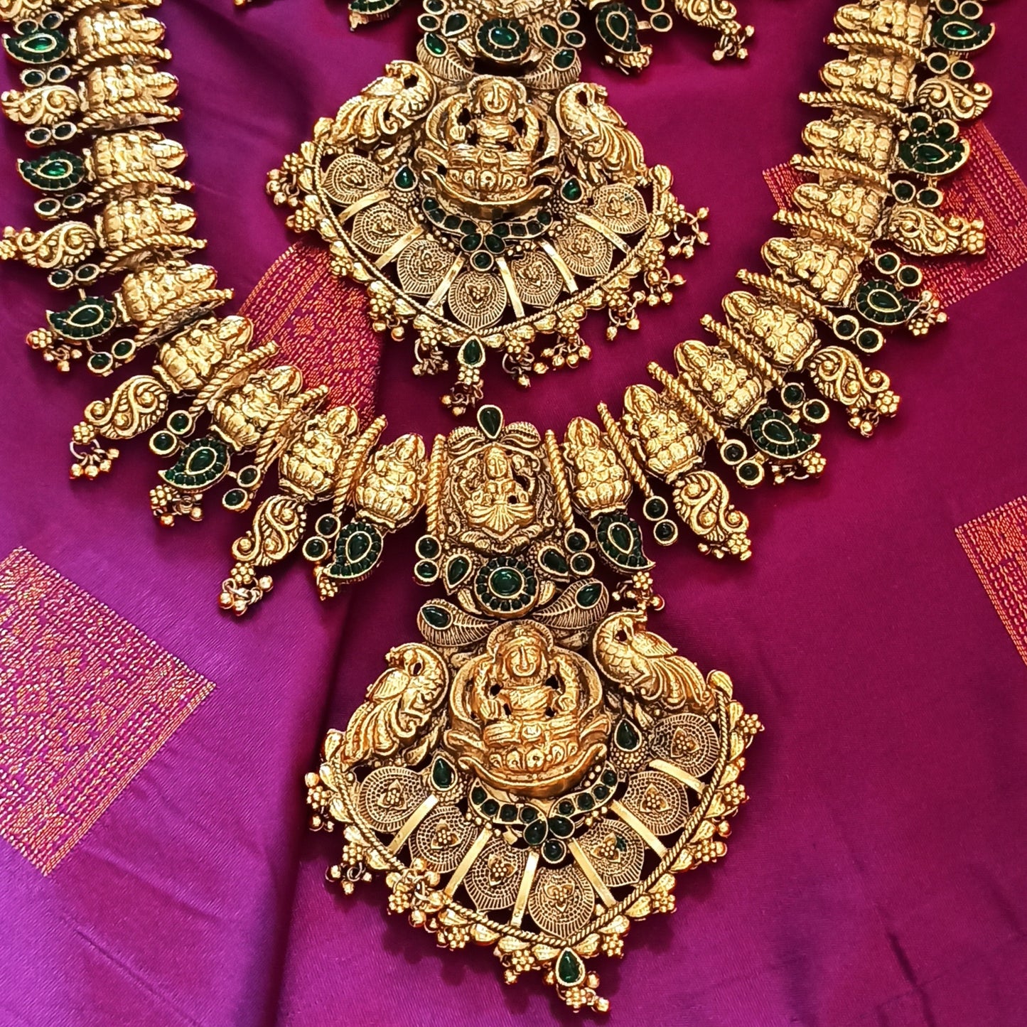 Temple 4 Ramana Temple Long Necklace