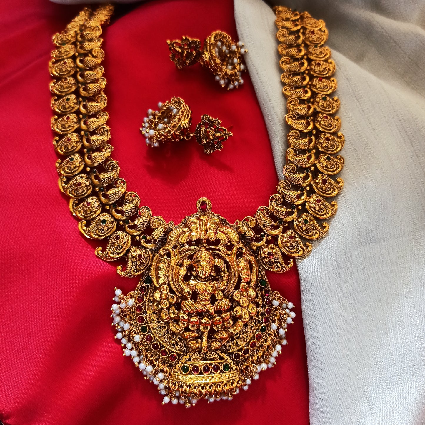 Temple 3 Rakshika Temple Long Necklace