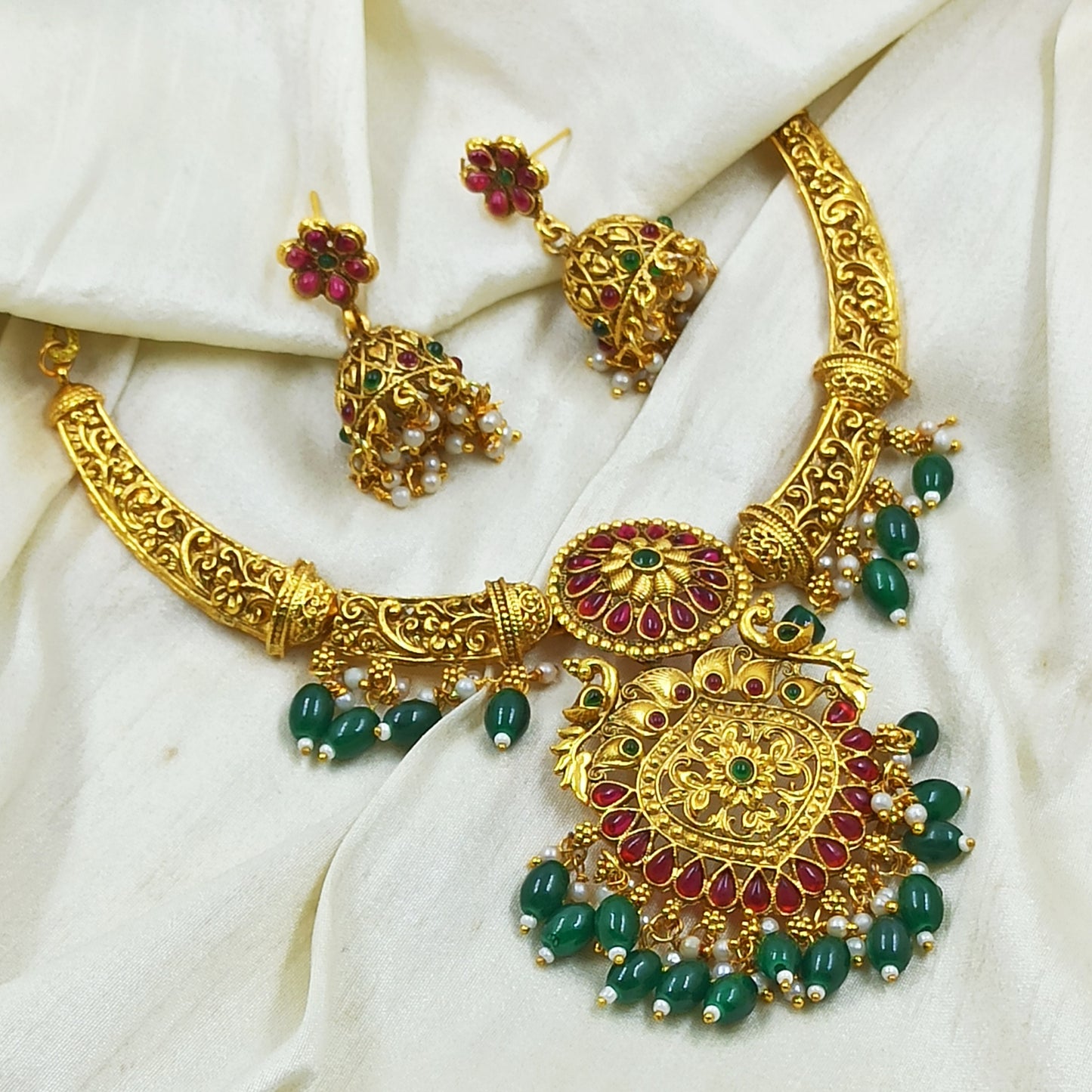 Ragini Temple Short Necklace