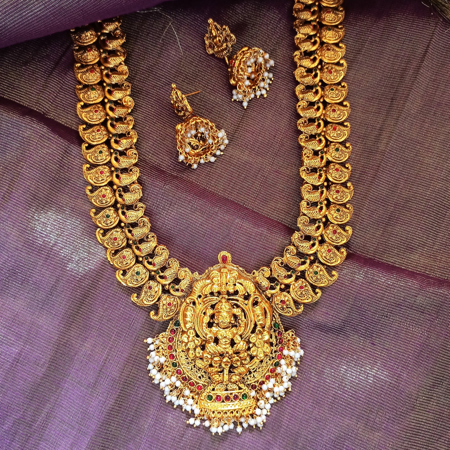 Temple 3 Rakshika Temple Long Necklace