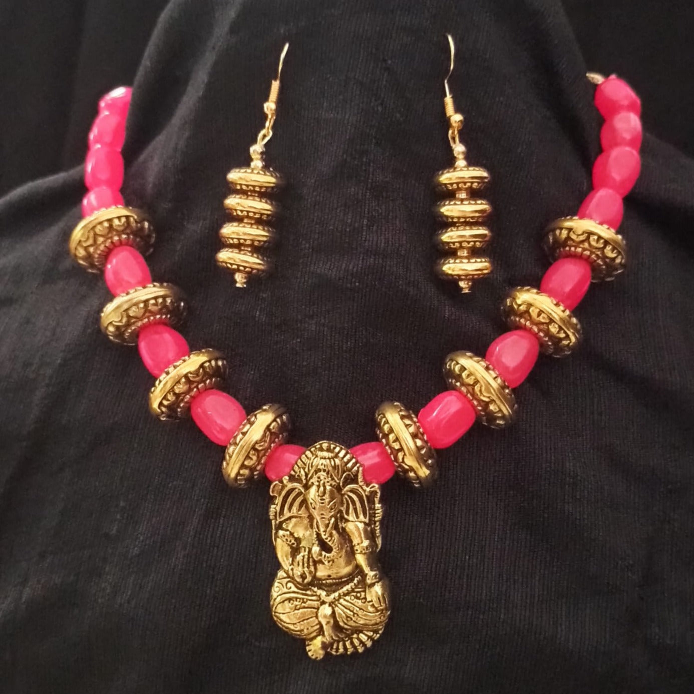 Ganesha - Pink Small