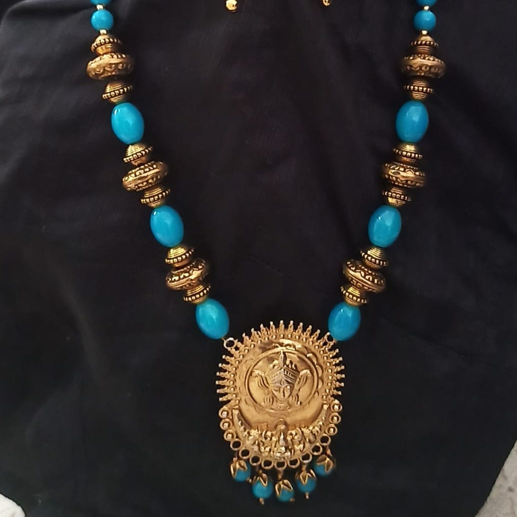 Durga Devi in Blue