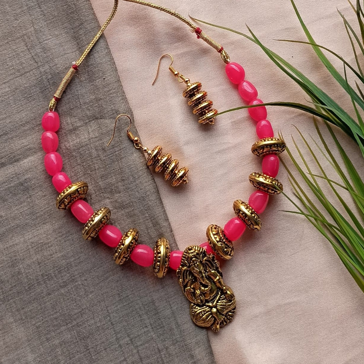 Ganesha - Pink Small